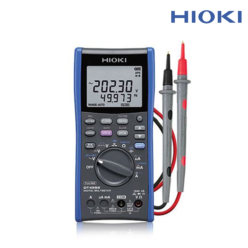 HIOKI DT4282 日本製 HIOKI 掌上型數位三用電表(高精度型) 唐和公司貨 新竹日立五金