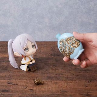 【限時折扣】葬送的芙莉蓮 坐姿 Q版 掌上 芙莉蓮 公仔 GK 盒裝 手辦 景品 桌面 機箱 擺件 周邊 模型 動漫