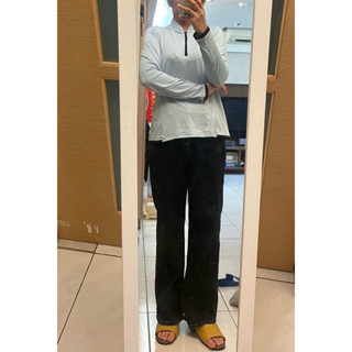EP PRO高領長袖上衣 高爾夫服裝 運動服裝 水藍色 湖水綠