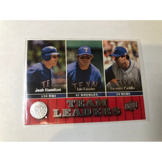 2009 Upper Deck Team Leaders 441 Hamilton/Kinsler/Padilla