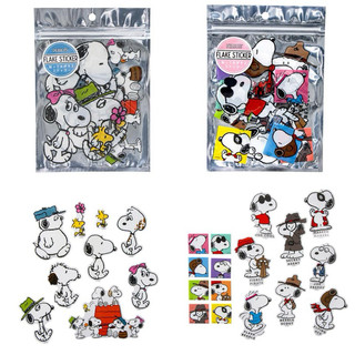 日本 2024 Peanuts Snoopy sticker 史努比 史奴比 歐拉夫 Olaf 貼紙 片狀貼紙 貼紙組