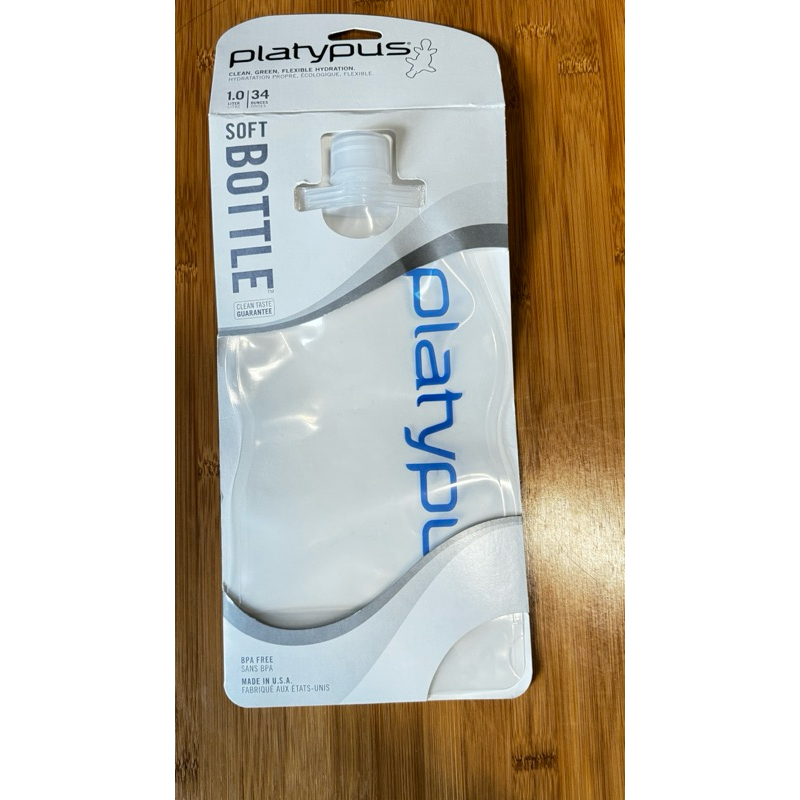(Platypus)SoftBottle 軟式運動水瓶【1L】鴨嘴獸logo 水袋 軟式水壺 鴨嘴獸