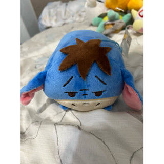 日本世界（現貨）tsum 屹耳 圓柱 圓滾滾 小熊維尼 娃娃玩具布偶玩偶 填充絨毛