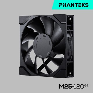 Phanteks追風者M25-120 G2 散熱風扇 黑色/單包裝/三包裝/厚度25mm