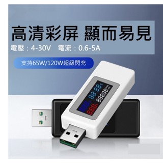 <臺灣現貨> USB電流測試儀 手機充電器 手機電池修復器 智慧修復 蘋果/安卓通用 電流表 電壓表 手機電池