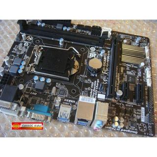 技嘉 GA-H81M-D2V 1150腳位 內建顯示 Intel H81晶片 4組SATA3 2組DDR3 2組USB3