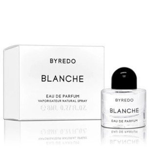 BYREDO BLANCHE返璞歸真淡香精(8ml) 木質花香調/白玫瑰/粉紅胡椒/紫羅蘭/橙花/牡丹/檀香/麝香