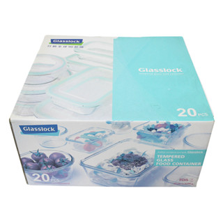 【福利品 庫存出清】Glasslock 玻璃保鮮盒 含蓋 10件組