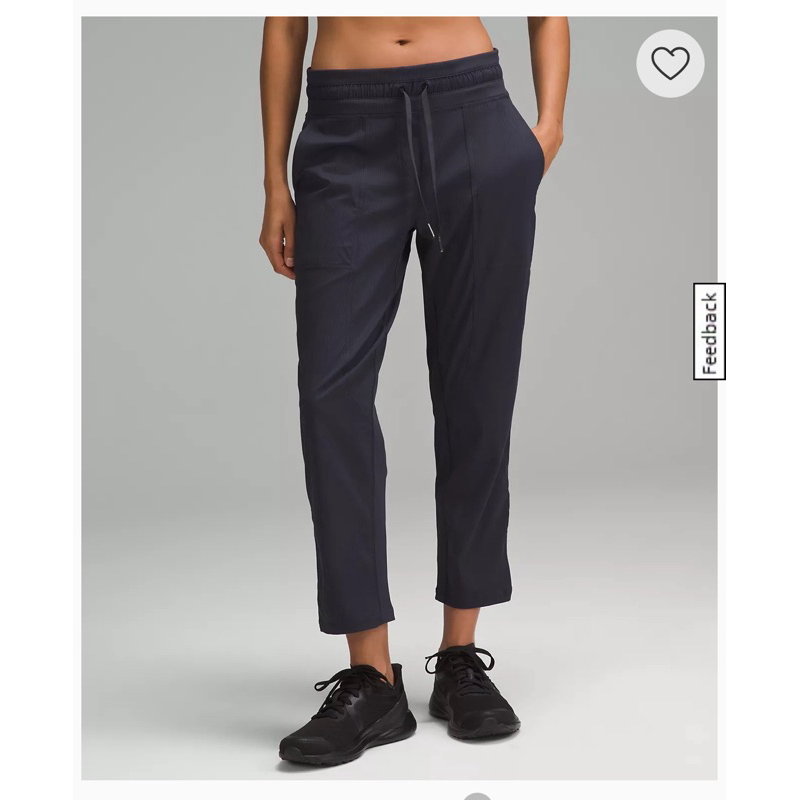 Lululemon-Dance Studio Mid-Rise Cropped Pant新色到：黑夜