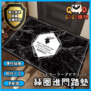 『電子發票🧾臺灣公司貨👑』PVC絲圈地墊 【QOQO購物】『免運』 刮泥地墊 腳踏墊 進門墊 止滑地墊 墊【A134】