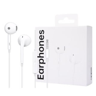 OPPO 原廠 3.5mm 半入耳式耳機 - 白色【盒裝】MH135