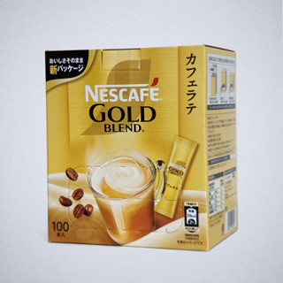 06/21出貨⧓日本 NESCAFE GOLD BLEND 雀巢金牌 低卡 拿鐵 三合一咖啡 100入