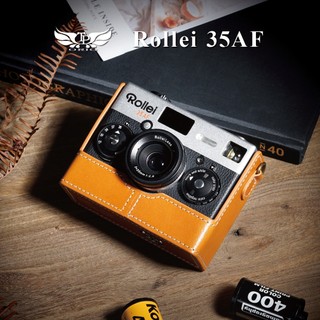 小馨小舖【TP 適用於 Rollei 35AF 真皮相機底座】相機皮套 相機包 35 AF(贈手繩)