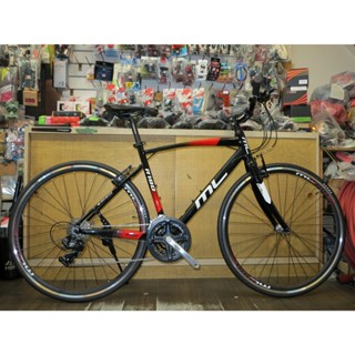 【冠鑫自行車】美騎樂 ML-R180 鋁合金 SHIMANO 24速 700c 平把 公路車 城市車 通勤/休閒 黑/紅