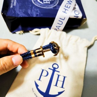 Paul Hewitt 皮製船錨手環 （二手近全新）s號