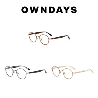 OWNDAYS John Dillinger系列 多角形款鈦金屬光學眼鏡 JD1041Z-3S