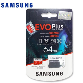 三星 SAMSUNG EVO PLUS【Micro SDXC 64/128G】讀100/寫60 【公司貨完整吊卡包裝】