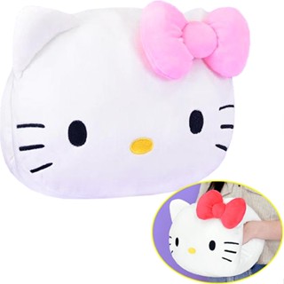 【正版/臺灣出貨】凱蒂貓HELLO KITTY暖手枕抱枕午安枕午睡枕靠枕靠墊 89487(生日禮物 聖誕節)【77小物】