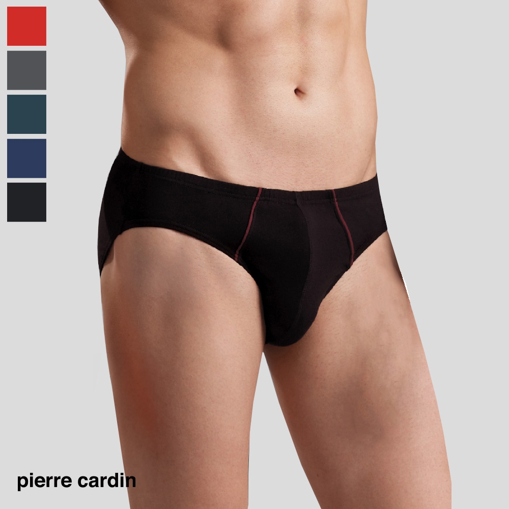 【pierre cardin 皮爾卡登】柔絲彈性三角褲-SPC021