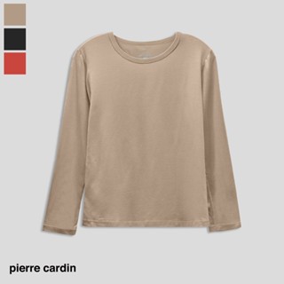 【pierre cardin 皮爾卡登】女膠原蛋白親膚長袖上衣-SPCH511