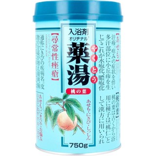 🔥【批發日本】超特價 現貨快出-電子發票 日本製 第一品牌藥湯 漢方入浴劑 750g 桃葉🔥