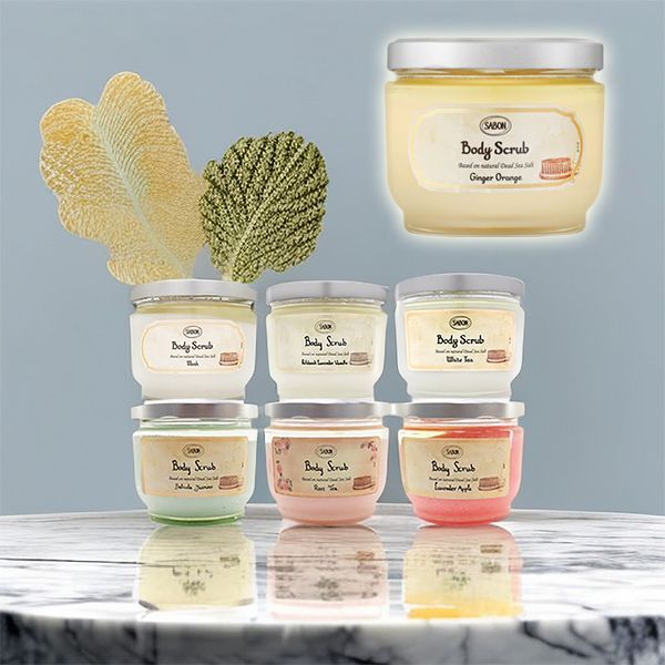 SABON 身體磨砂膏(600g) 款式可選 身體清潔 去角質 保養 溫和去除 玫瑰 茉莉【小三美日】D925937