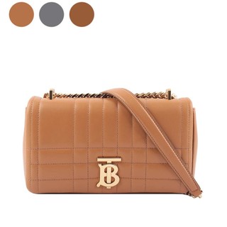 BURBERRY Lola 小羊皮縫線設計小款翻蓋鍊包(任選)