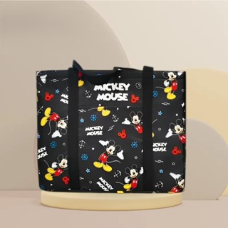 迪士尼Disney 可折疊露營保冷束口野餐袋-米奇 墊腳石購物網
