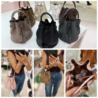 cindy香港代購，rabeanco真皮小款水桶斜揹包