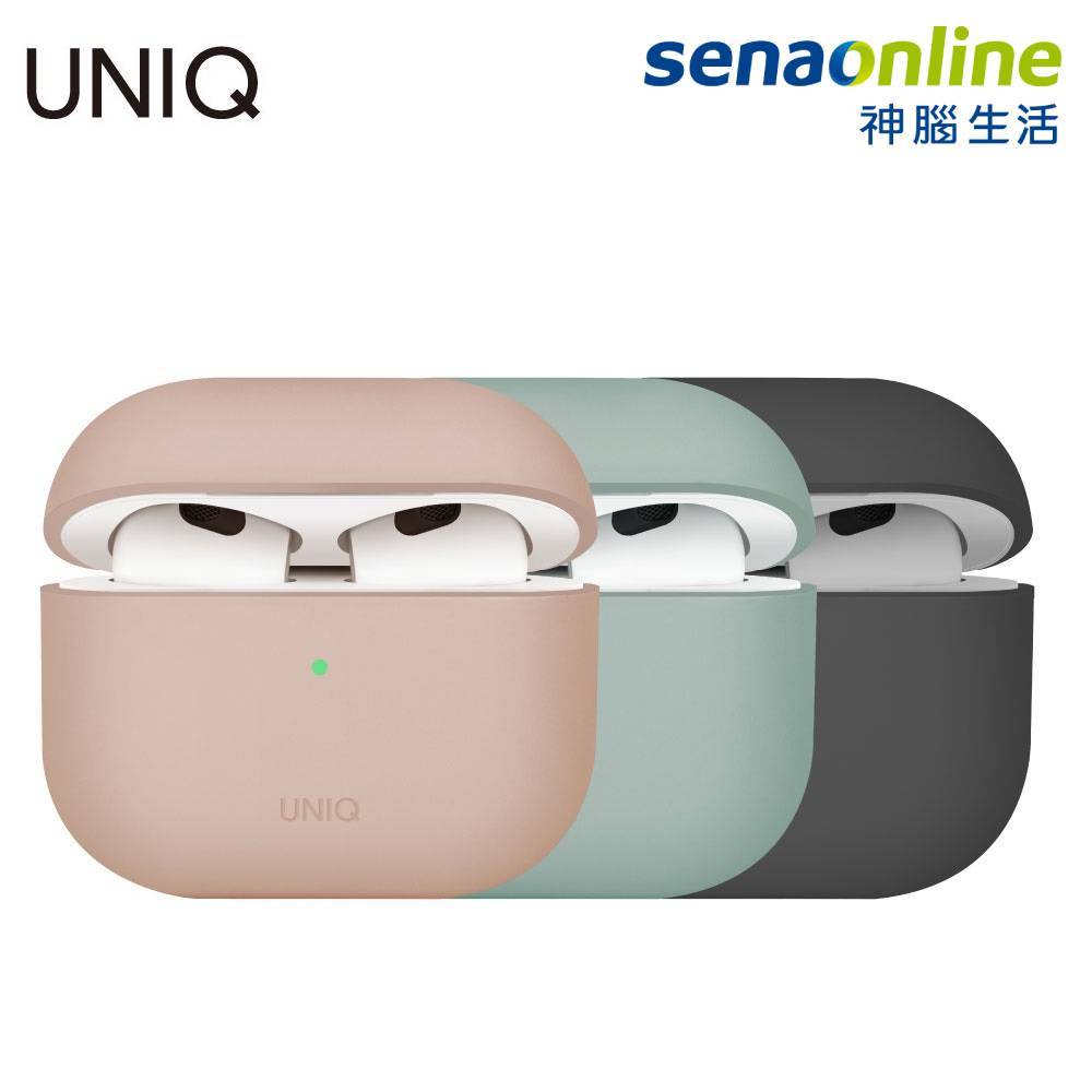 UNIQ Lino AirPods 4 (2024) 灰/粉/綠 神腦生活