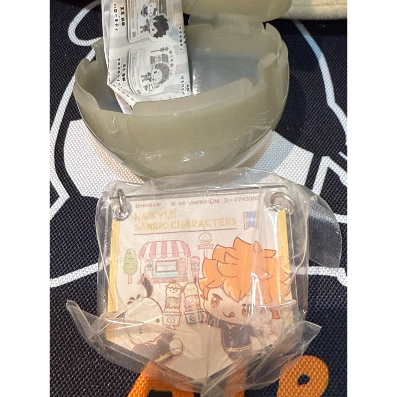 「現貨」排球少年與三麗鷗聯名扭蛋立牌 日向翔陽&帕恰狗 日版全新