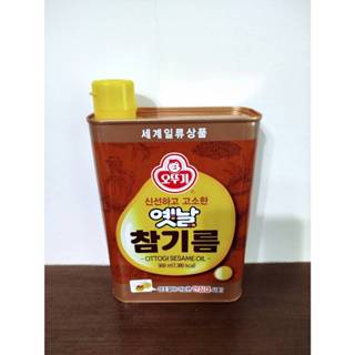 現貨 好市多 韓國 不倒翁 100% 純芝麻油 900ML (效期2026/05/01後)