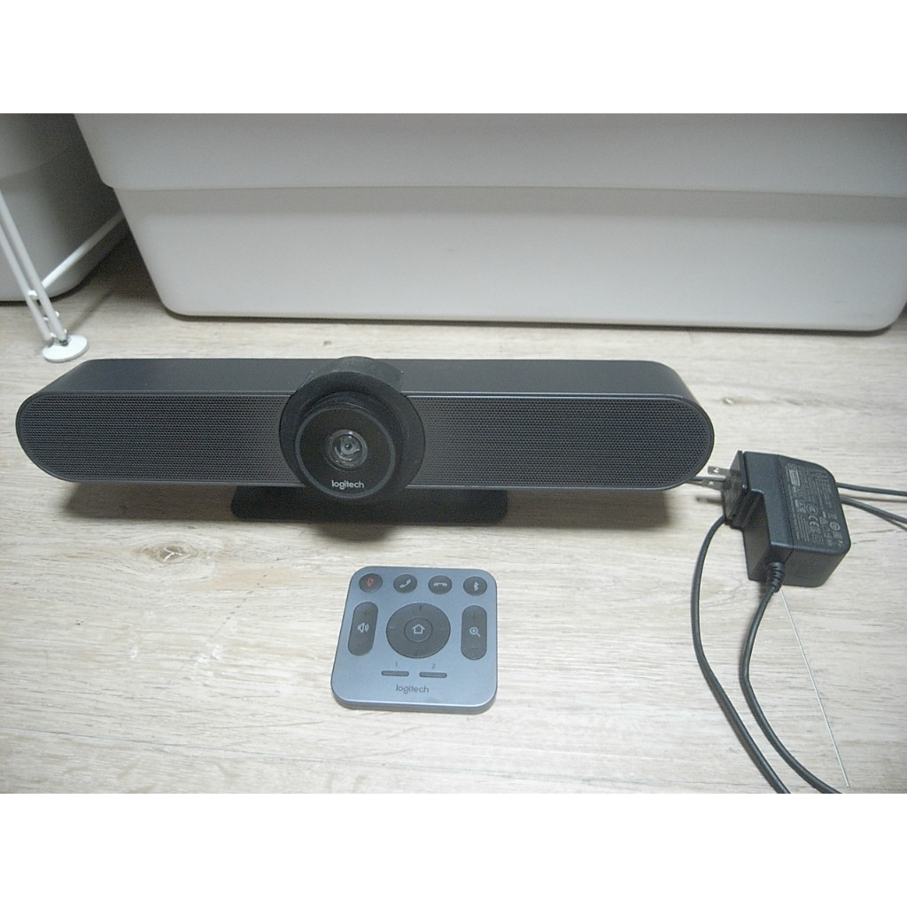 二手 Logitech 羅技 Webcam MEETUP 超廣角 視訊會議系統 自動對焦