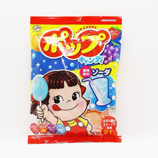 不二家 POP棒棒糖 21本入(口味隨機)【Donki日本唐吉訶德】