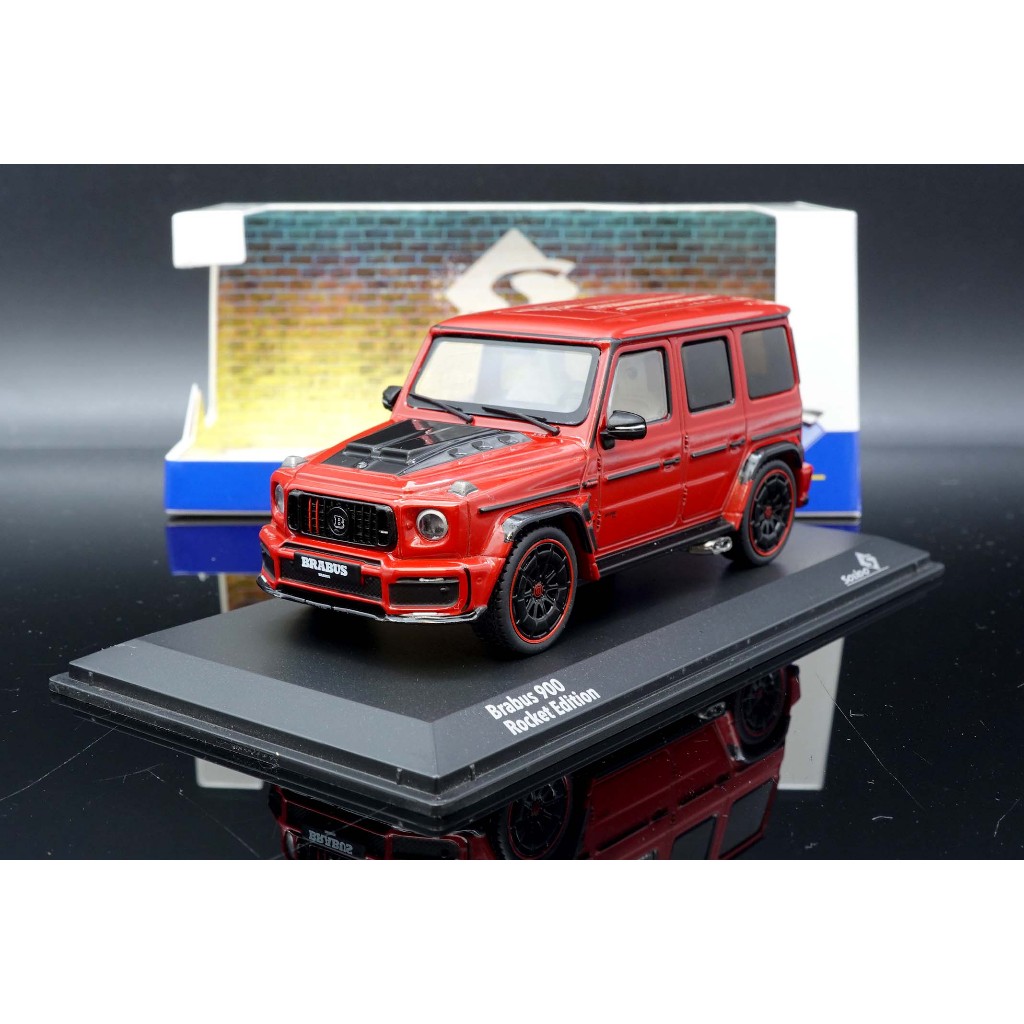 【MASH】現貨特價  Solido 1/43 Brabus 900 Rocket Edition Red