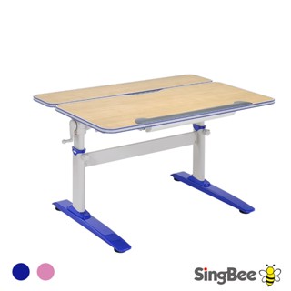 【SingBee 欣美】寬105cm SBD-501雙板桌(書桌 學習桌 升降桌 成長桌)