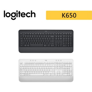Logitech 羅技 Signature K650 無線舒適鍵盤 Bolt接收器 藍芽 中文鍵盤 黑/白