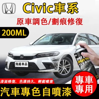 【Honda】本田 自噴漆 補漆筆 塔夫綢白 晶耀白 Civic 車燈修復劑 亮光金油 劃痕蠟 汽車劃痕修複補漆筆