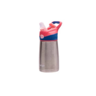 【全新】美國 Contigo 兒童保溫吸管水瓶 不鏽鋼保溫水壺/冷水壺295ml