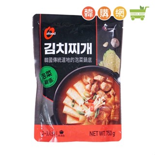韓國O`Food 傳統泡菜鍋底750g(純湯底)【韓購網】