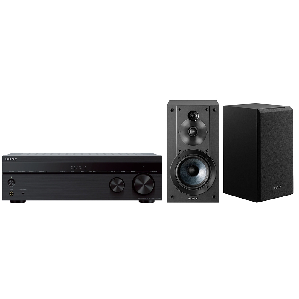 SONY 劇院組 (STR-DH590+SS-CS5書架喇叭)