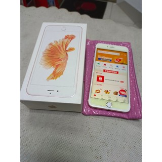 盒裝 iPhone 6S Plus 16G 玫瑰金 健康度85%