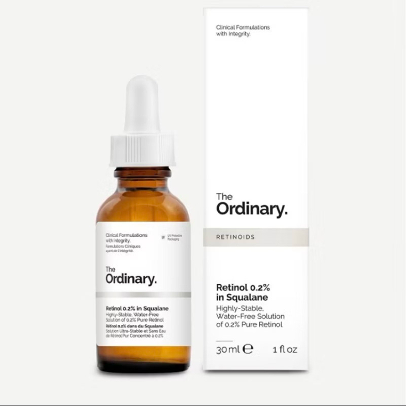 🔸英國代購｜開發票🔸The ordinary 視黃醇 0.2% 角鯊烷精華液 retinol in Squalane
