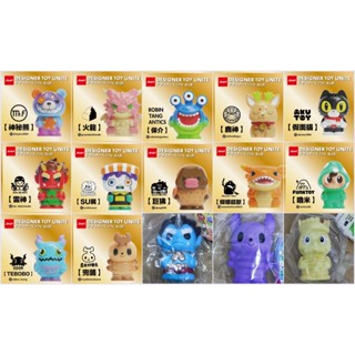 Jinart 轉蛋 扭蛋 ESIGNER TOY UNITE 設計師玩具聯合系列 指人形 手指偶 指套 軟膠 設計師公仔