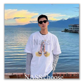 【NASS】美式街頭🔥DREW HOUSE雙手祈禱🙏圖樣短袖 短T