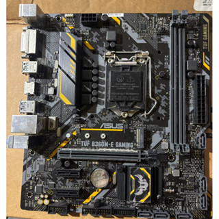 華碩主機板TUF B360M-E GAMING支援Intel® Core 8、9代1151位CPU 二手良品、約八成新