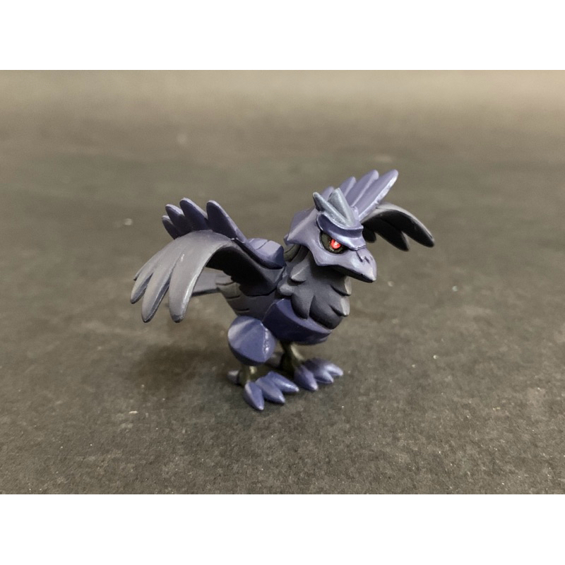 TOMY 寶可夢 鋼鎧鴉 吊卡 公仔 非 藍鴉 稚山雀 scale world 伽勒爾 盒玩 食玩 球玩 扭蛋 極巨化
