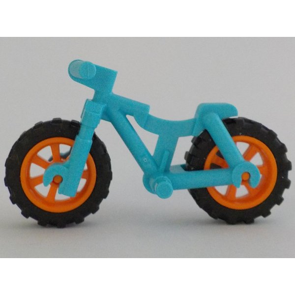 LEGO 樂高 深天空藍 腳踏車 橘色輪子 36934c06 36934 / 50862 / 50861