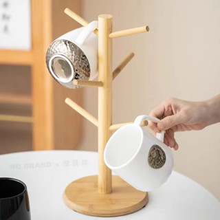 杯架竹木宜家IKEA 相似款廚房馬克杯茶杯鑰匙架玄關OSTBIT竹製壓克力亮光漆/質感/收納/首飾/吊掛