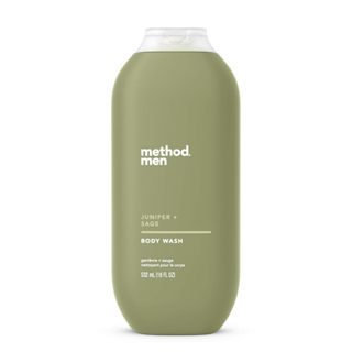 Method 美則 男仕潔膚露-杜松+鼠尾草532ml 健身運動專用沐浴乳｜運動專用潔淨露｜保濕香體持久留香沐浴乳